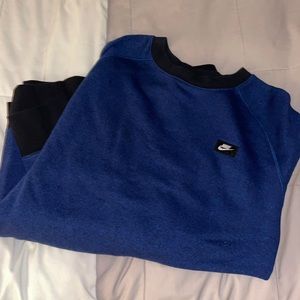 Men's navy blue/ black sweater